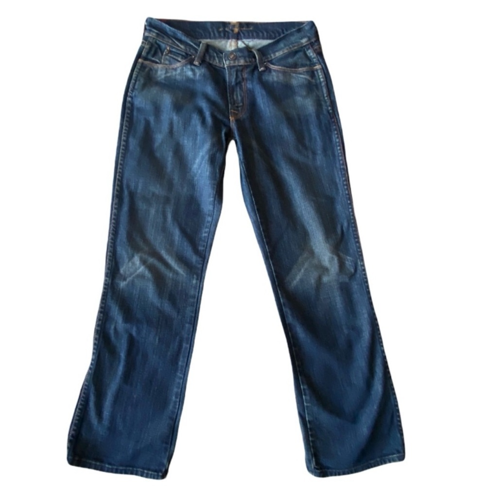 7 For All Mankind Dark Wash Denim Jeans Size 27